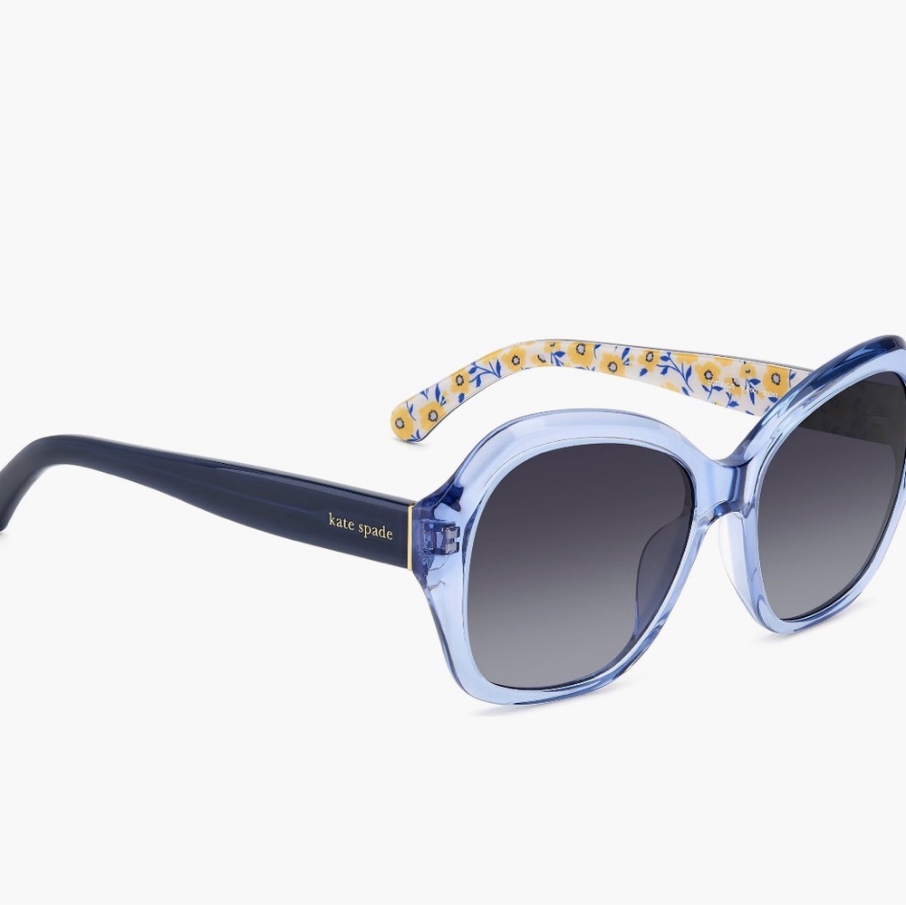 Kate Spade LOTTIE/G/S Blue Butterfly Sunglasses – Brand New - Picture 6 of 7